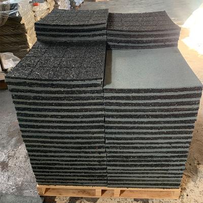 China Factory Guangdong Gymnasium Rubber Mat Non-slip Anti-vibration Rubber Mat Non-Smell for Gymnasium Rubber Floor Mat Easy Installation for sale