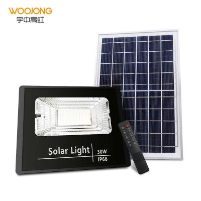 China Gargen WOOJONG High Quality Ip65 Outdoor Solar Flood Light Led Solar Flood Lights for sale