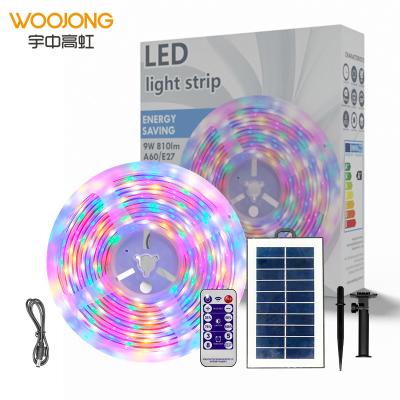 China WOOJONG Garden Led Strip Light IP65 Smart High Light Decay Efficiency Indoor Low Brightness Waterproof For Outdoor for sale