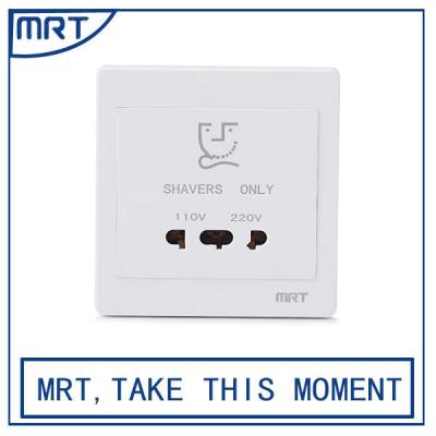 China Hotel Electric Shaver Residential / Multipurpose MRT Brand Wall Mounted Plug Used In Hotel for sale