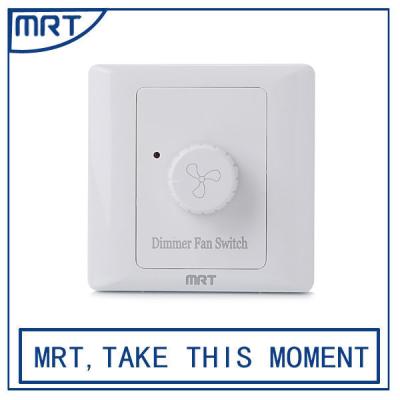 China PC MRT Brand Factory Price Fireproof Wall Mounted Electric Fan Switch 200w dimmer to 1000w for sale