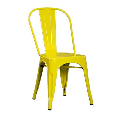 China Wholesale Stackable Home Furniture Cafe Restaurant Chairs Colorful Retro Style Banquet Chair Stackable for sale