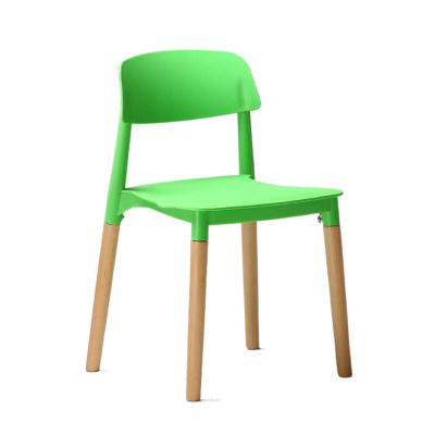 China High Quality Modern Restaurant Dining Chairs High Back Breathable Plastic Stacking Dining Chair 2023 for sale