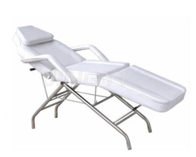 China Portable Beauty Foldable Bed Must-Have Beauty Salon Equipment Treatment Massage Bed Product for sale