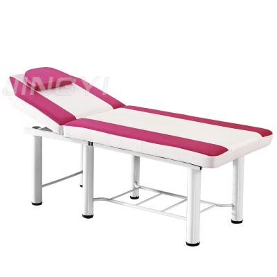 China 2023 New Modern Portable Beauty Salon Facial Roll Folded Massage Bed for sale