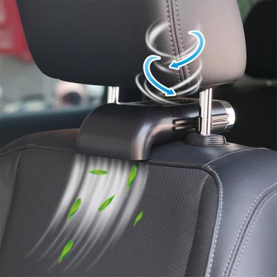 China Adjustable Car Cooler Mini USB Car Seat Fan Car Seat Fan Back Seat Fan Three Grade Foldable Silent Wind Speed ​​Adjustable Fan for sale