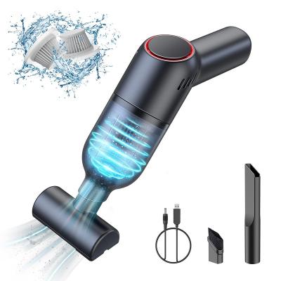 China Vacuum Cleaner Handheld Cordless Portable Car Rechargeable Vacuum Cleaner with Strong Suction 9000PA 120W High Power Wet Dry Vacuum for sale