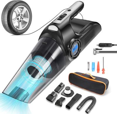 China New China-chic Wireless Vacuum Cleaner Compressor 4 in 1 Digital Display Vehicle Sensing Tire Pressure Lighting Intelligent Household Cleaning for sale