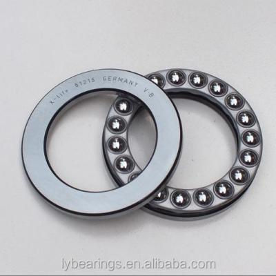 China Low Noise Cage Gcr15 Material Brass Steel Long Life Cage Thrust Ball Bearings 511/500 511/530 511/560 511/600 thru 511/630 for sale