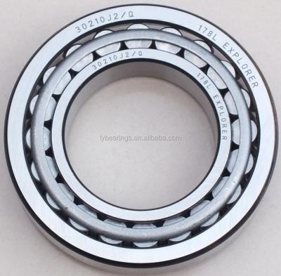 China chrome steel & Gcr15 Tapered Roller Bearing Steel 30210 J2 Q for sale