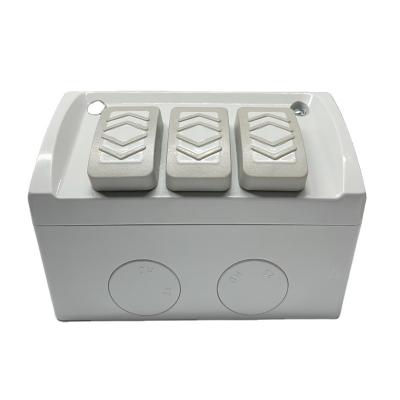 China Easy Installation 10A Wall Socket Outlet Double Outlet And Switch Electrical Power Point Switch for sale