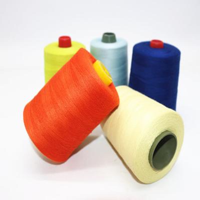 China Low MOQ Multicolor Spun Cotton Sewing Thread Polyester Sewing Thread High Tenacity Abrasion-Resistant TEST for sale