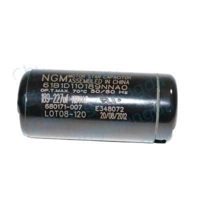 China Hotels Trane Chiller Parts CPT01767 Oil Pump Start Capacitor 189-227MFD for sale