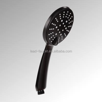 China With Hand Held Diverter Black Shower Head For Bathroom for sale