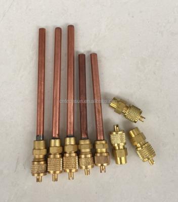 China Refrigeration Parts Low Price Refrigeration Charging Valve Pin Valve Service Valve for sale