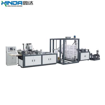 China Full Automatic Factory PP Nonwoven Fabric Bag Making Machine Box Bag for sale