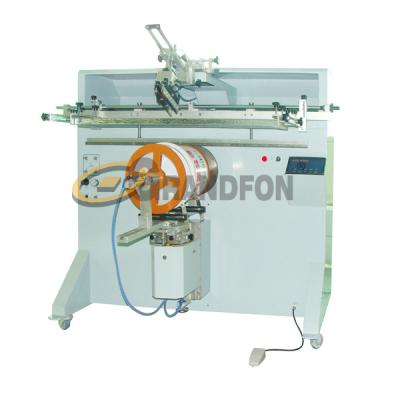 China automatic pneumatic round drum screen printing machine for sale for sale