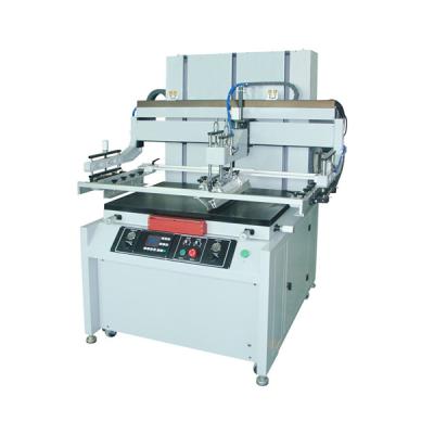 China YZ-5070P flat poster paper vertical silk screen printing machine with vacuum for sale