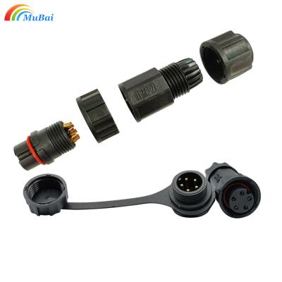 China LED Industry Customized Certificate Aviation Connector Ip68 Waterproof Solar Connector High Current Waterproof Aviation Connector Plug for sale