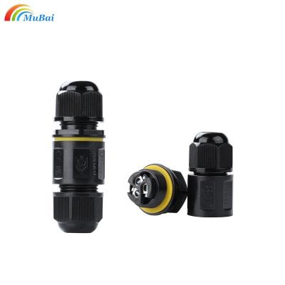 China LED Industry IP68 Outdoor Cable 2pin 3pin M684 Mini Waterproof Connector Electrical Wire Straight Harness Connector for Waterproof Equipment for sale