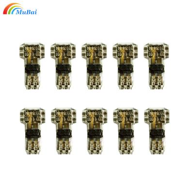 China Wire Connection No Speaker Wire Splice Low Voltage T Tap Wire Connectors Solderless Wire Splice Quick Strip Connector Fits A.W.G. 24-20 for sale