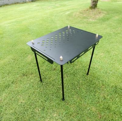 China Portable Lightweight Folding Aluminum Folding Table Easy Carry Foldable Camping Table Outdoor Beach Camping Aluminum Table for sale