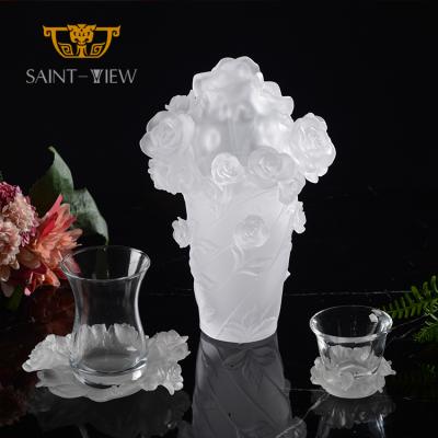 China Europe Rose Design Morden Luxury Cup Tableware Set Oud Censer and Thurible Wholesale for sale