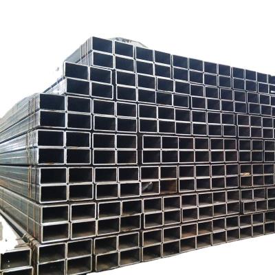 China Hot Finished Seamless Square Hollow Structure Pipe MS Section Tube for sale