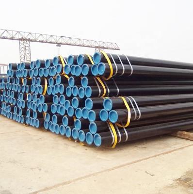 China Seamless Round Pipe ASTM A53 API 5L Liquid Black Carbon Steel Pipe And Tube for sale