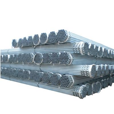 China Structure Pipe Erw HDG Hot Dipped Galvanized Steel Round Pipes for sale