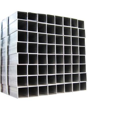 China Structure Pipe Light Zinc Coating 40-120g Pre Galvanized Square Steel Tube for sale