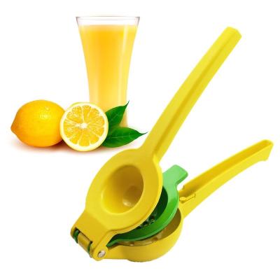 China Viable 2 in 1 Premium Quality Aluminum Alloy Lemon Citrus Juicer Squeezer Kitchen Manual Tools for sale