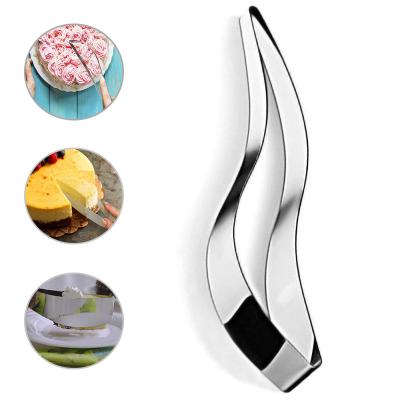 China Viable Wholesale Stainless Steel Cake Pie Slicer Server Cake Cutters Cookie Fondant Dessert Tools Kitchen Instrument for sale