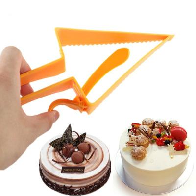 China Viable Wholesale Adjustable Knife Cake Separator Plastic Bread Cutter Slicer Cutting Fixator Pastry Baking Tools for sale