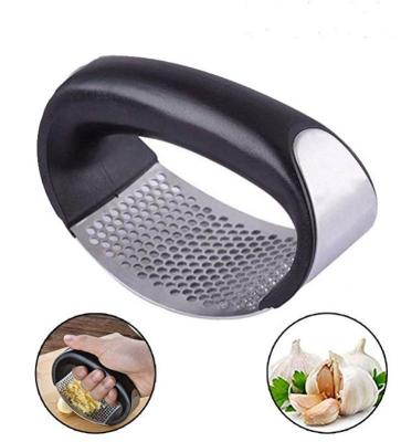 China Viable Manual Control Kitchen Accessories Tools 304 Stainless Steel Garlic Press Crusher Garlic Crusher for sale