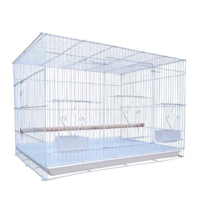 China Breathable Large Bird Cage Custom Iron Wire Breeding Birds Cage Parrot Cage for sale