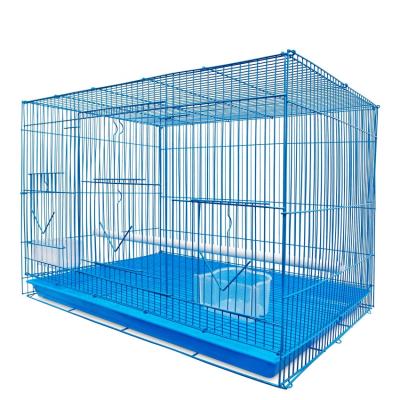 China Good Quality Breathable Custom Coating Iron Wire Cage Large Breeding Bird Cage Parrot Cage for sale