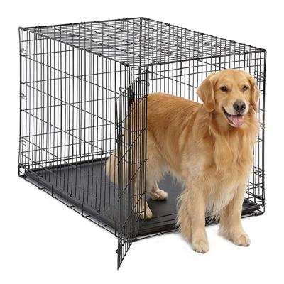 China Breathable Wholesale High Quality Dog Kennels Cages Multiple Sizes Foldable Dog Kennel for sale