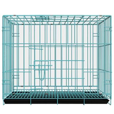 China Breathable Wholesale High Quality Stainless Steel Dog Cage Multiple Sizes Large Foldable Dog Enclosures Outdoor for sale