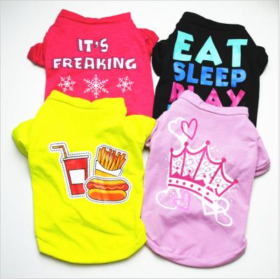 China Sustainable Hot Selling Dog Clothes For Small Dogs Female Fashion Designer Pet Apparel for sale