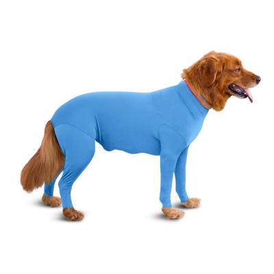 China Surgical Surgical Surgical Surgical Overalls For Dog Shirt Stretch Dog Worry Breathable Four Leg Jacket for sale