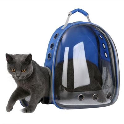 China Hot Selling Pet Carrier Backpack Transparent Breathable Travel Travel Pet Bag Outdoor Pet Bag for sale