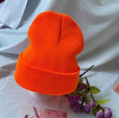 China European American Knitted Backwoods Beanie Hat Toddler Knitted Hat 2021 Autumn New COMMON Winter Hip Hop Hat for sale