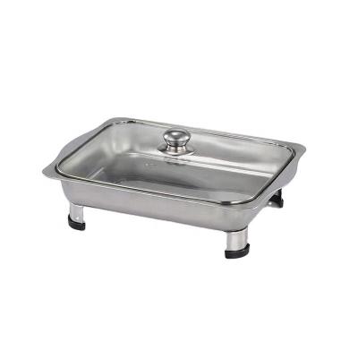 China Restaurant Chafing Dish Buffet Food Warmer Alcohol Stove Serving Chafing Dish for Home for sale