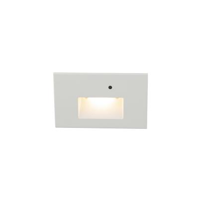 China 1.OFFice 2.Hotel 3.Residential 4.Commercial Use LED Step Light Horizontal with AC 3000K 220V 2W IP66 Waterproof Photocell Amber Energy Saving Die Casting Aluminum for sale