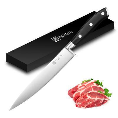 China Viable 7 Inch Meat Fish Carving Knife Professional Stainless Butcher Knife Sets Dishwasher Safe Chefs Knife for sale