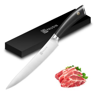 China Viable 7 Inch Meat Fish Carving Knife Professional Stainless Butcher Knife Sets Dishwasher Safe Chefs Knife for sale