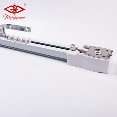 China Eco - Friendly Single Track Home Automation Electric Curtain Motor Rail for sale