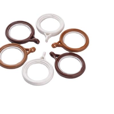 China Eco-friendly Curtain Rod Accessories Plastic Curtain Ring For Curtain Rod for sale