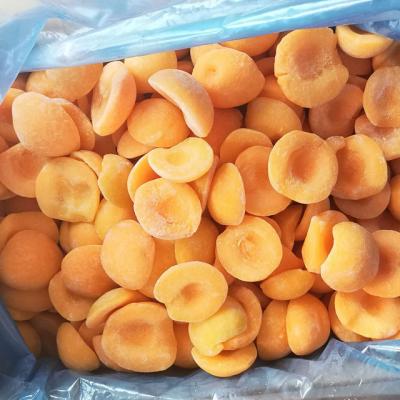 China IQF FROZEN Apricot Halves New Culture OEM Bulk Packing Brand for sale